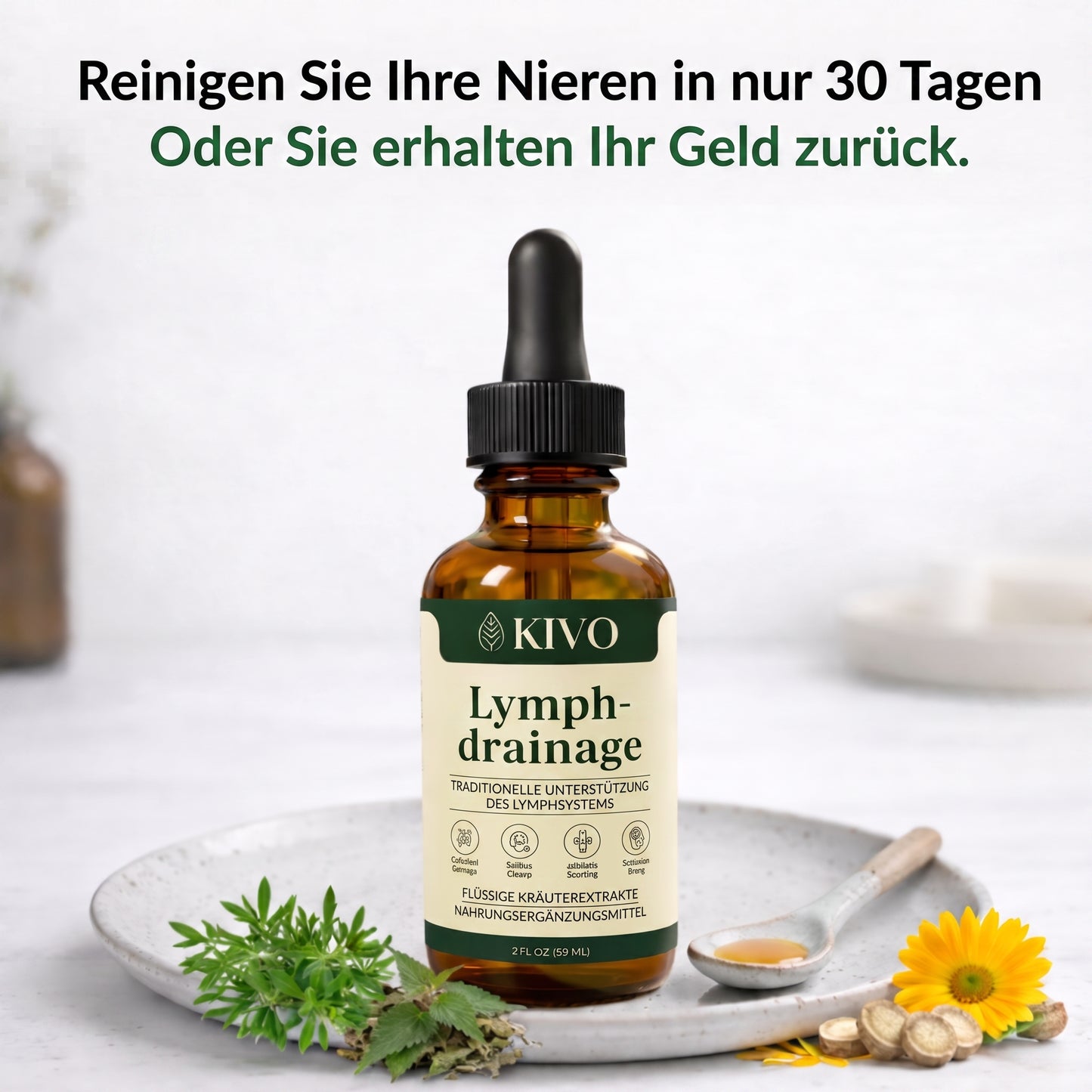 Kivo Lymphatische Detox-Tropfen