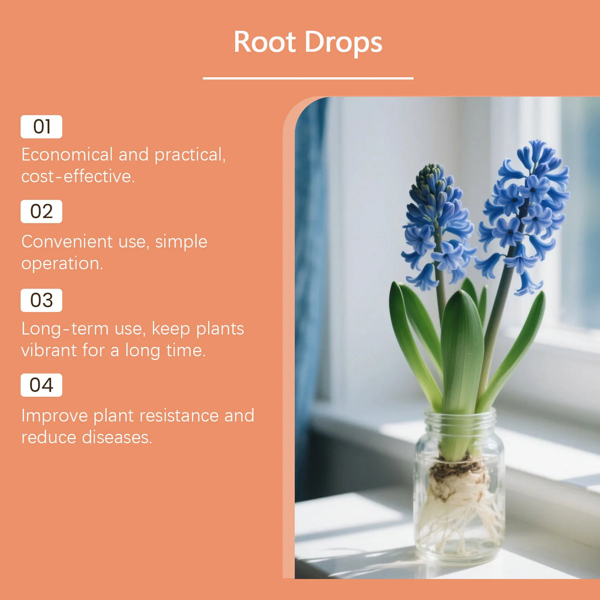 MOONSPRY 100ml/200ml  Root Drops Promote the Rapid Development of the Root System of New Plants and Enhance Growth Vitality