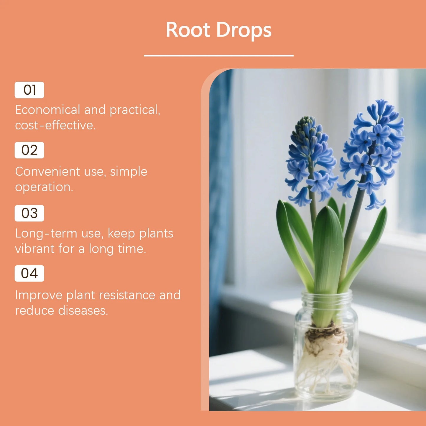 MOONSPRY 100ml/200ml  Root Drops Promote the Rapid Development of the Root System of New Plants and Enhance Growth Vitality