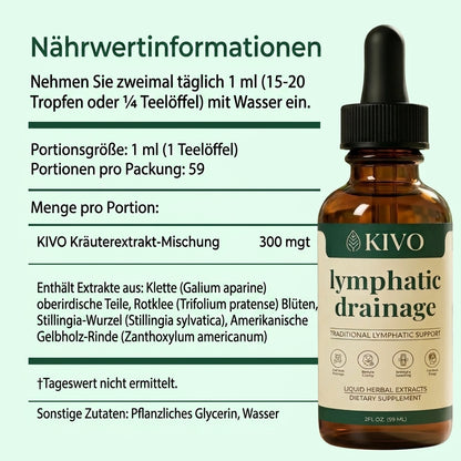 Kivo Lymphatische Detox-Tropfen